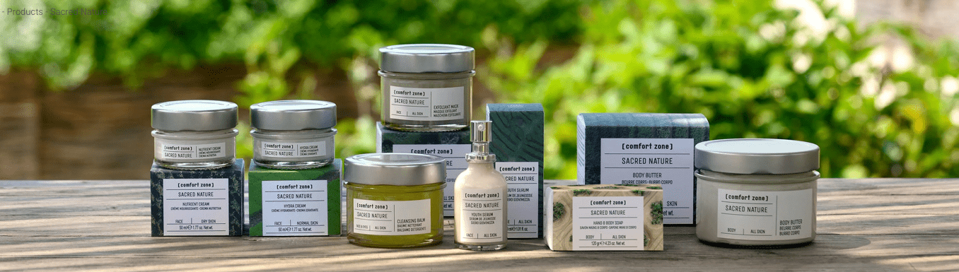 SACRED NATURE Bio-regenerative organic skincare for youthful and resilient skin